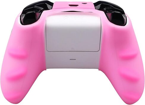 رالان اغطية حماية لذراع تحكم Xbox One بلون زهري من السيليكون متوافقة مع ذراع تحكم Xbox Ones (مقبض ابهام برو بينك × 2، قطة + غطاء جمجمة ومقبض × 2) (زهري) in Kuwait