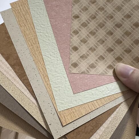 60 ورقة ورق قصاصات يدوية، ورق قصاصات ورق منسوج، أوراق خاصة مصنوعة يدويًا لمجلة غير المرغوب فيها، مستلزمات تزيين مجلة اليوميات اليدوية in Kuwait