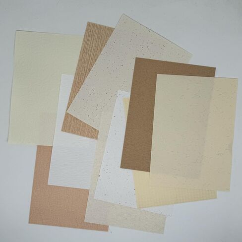 60 ورقة ورق قصاصات يدوية، ورق قصاصات ورق منسوج، أوراق خاصة مصنوعة يدويًا لمجلة غير المرغوب فيها، مستلزمات تزيين مجلة اليوميات اليدوية in Kuwait