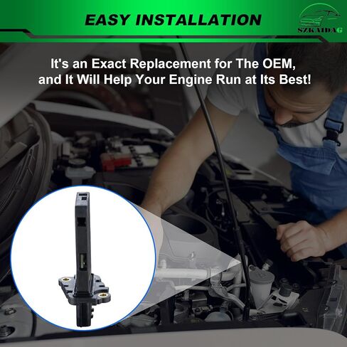 Mass Airflow Sensor for:-Nissan Altima Sentra Pathfinder Murano for:-Infiniti M35h Q50 Q70 QX60 1.8L 2.5L 3.5L 2012 2013 2014 2015 2016 2017 MAF Sensor Replacement OE# 226801MG0A in Saudi Arabia