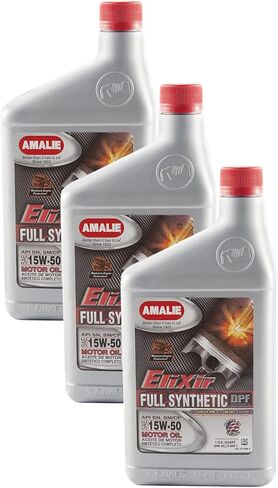 Amalie (75736-56 Elixir 15W-50 Full Synthetic Motor Oil - 1 Quart in Saudi Arabia