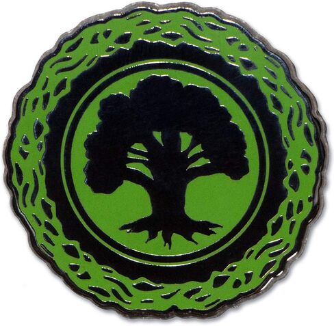 Ata-Boy Magic: the gathering Green 1" Full Color Enamel Pin… in Saudi Arabia
