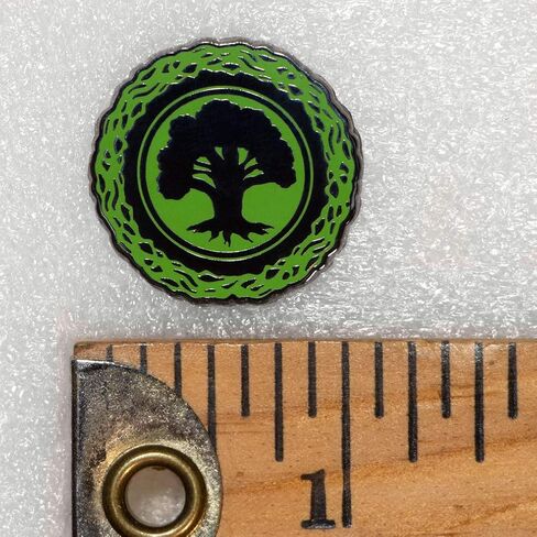Ata-Boy Magic: the gathering Green 1" Full Color Enamel Pin… in Saudi Arabia