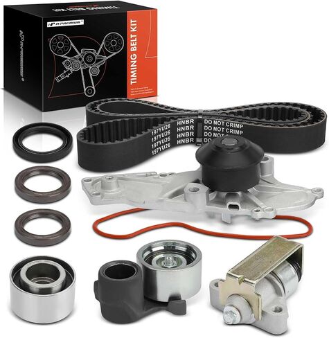 طقم حزام توقيت المحرك الممتاز مع مضخة مياه متوافقة مع Honda Accord 1998-2002، Odyssey 1999 & Acura TL 1999، CL 1997-1999 - 3.0L 3.2L 3.5L in Saudi Arabia