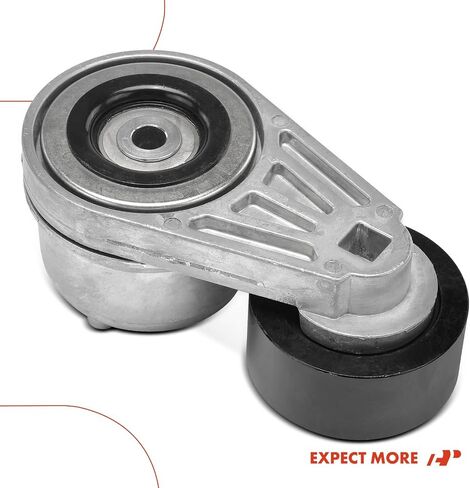 A-Premium Belt Tensioner Assembly with Pulley Compatible with Freightliner Argosy 1999-2011, Columbia 2000-2011, M2 112 2009-2010, Cascadia 2002-2009, Century Class 1999-2008, Replaces #070803451 in Saudi Arabia