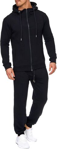 AIFARLD Sweatsuits for Men Tracksuit Sets 2 Piece Full Zip Hoodie Sweatpants Suits for Casual Sports Jogging Running in Saudi Arabia
