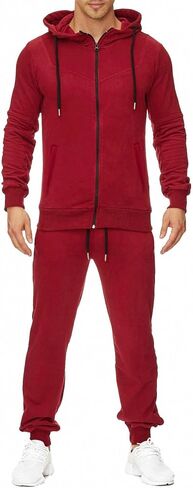 AIFARLD Sweatsuits for Men Tracksuit Sets 2 Piece Full Zip Hoodie Sweatpants Suits for Casual Sports Jogging Running in Saudi Arabia