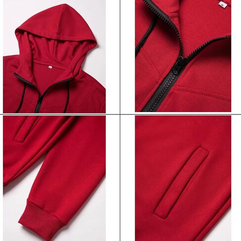 AIFARLD Sweatsuits for Men Tracksuit Sets 2 Piece Full Zip Hoodie Sweatpants Suits for Casual Sports Jogging Running in Saudi Arabia