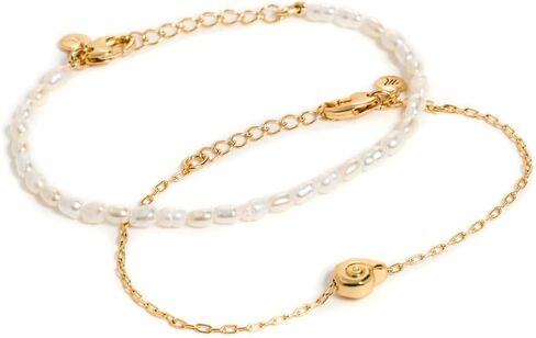 Madewell Women's Nautilus Bracelet Set of 2 in Saudi Arabia