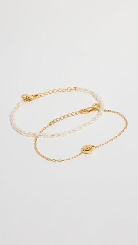 Madewell Women's Nautilus Bracelet Set of 2 in Saudi Arabia