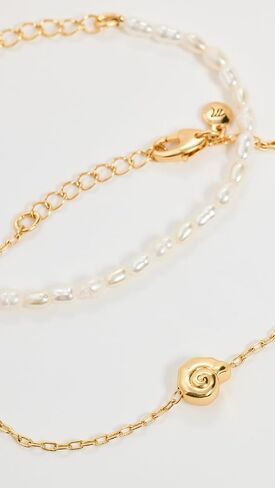 Madewell Women's Nautilus Bracelet Set of 2 in Saudi Arabia