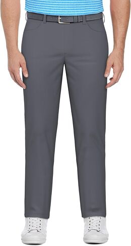 بنطال جولف PGA TOUR للرجال ذو 5 جيوب، قابل للتمدد في 4 اتجاهات، ماص للرطوبة، حماية من الشمس in Kuwait