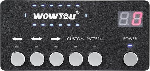 لوحة تحكم WOWTOU 12V 6 مفاتيح مع سلك 20 بوصة لشريط إضاءة الطوارئ القوية على السطح in Kuwait