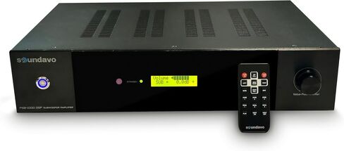 PSB-400DSP Class D Subwoofer Amplifier with DSP and LCD Presets Display for Home Theater 400W RMS / 1000W Max … in Kuwait