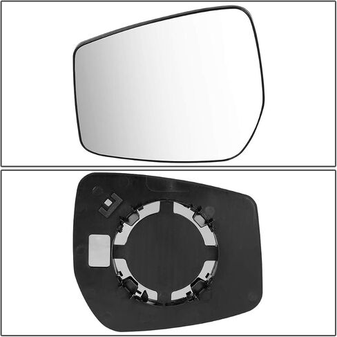 DNA Motoring OEM-MG-0426 963669KK0A OE Style Left Side Mirror Glass Compatible with 2015-2018 Versa in Saudi Arabia