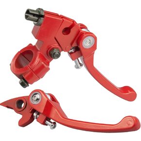 Black Folding Clutch Brake Lever Replacement Parts Fits for 50CC - 150CC 22mm 7/8 inch Handlebar 110cc 125cc 140cc TTR 125cc SSR Xmotos Apollo 125 Pit Dirt Bike. (Black)