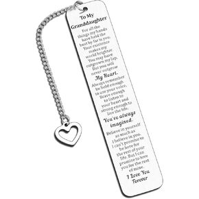 Granddaughter Gifts from Grandma, Gifts for Granddaughter, Stocking Stuffers for Teen Girls Granddaughter Christmas Birthday Gifts Graduation Easter Granddaughter from Nana Grandpa Teen Girl Gifts