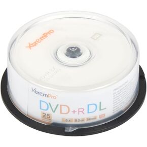 Xtrempro DVD+R DL 8.5GB 8X with Branded Surface - 50pk Spindle