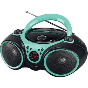 Jensen CD-490 Portable Sport Stereo CD Player with AM/FM Radio and Aux Line-in & Headphone Jack (Silver)
