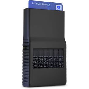 ACM Wallet 2.0 - ProTek™ RFID Blocking - Individually Select Cards - Front Pocket Credit Card Case - Push Button Wallet with Money Clip - For Men & Women