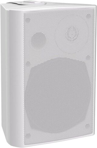 Herdio 5.25 Inch Indoor Outdoor Bluetooth Speakers Patio Waterproof Wired Wall Mount System 300 Watts (Black) in Saudi Arabia