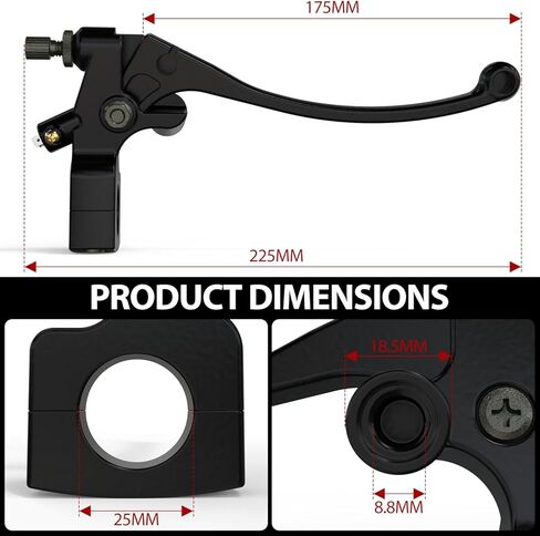 1PZ CC6-BM2 استبدال رافعة القابض الرئيسية لأسطوانة الفرامل اليسرى واليمنى لهوندا شادو VT600 VT750 VT1100 VT1300 VTX1300 VF750 45510-MFR-305 53172-MR1-000 53178-MAH-000 in Kuwait