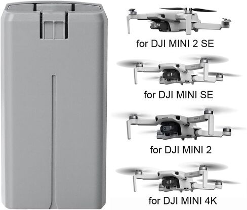 بطارية بديلة من سلسلة Mini 4K/Mini 2، بطارية طيران ذكية 2400 مللي أمبير-7.7 فولت لـ DJI Mini 4K، Mini 2 SE، Mini 2، Mini SE in Saudi Arabia