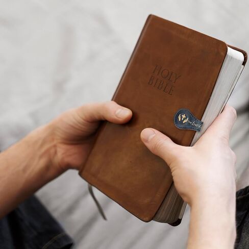 Leather Magnetic Bookmarks for Women Men, Angel Holy Grail Pattern Vintage Bookmark Motivational Text Book Marker Clip Wine Red Leather Bookmark Charm for Book Lover Readers in Kuwait
