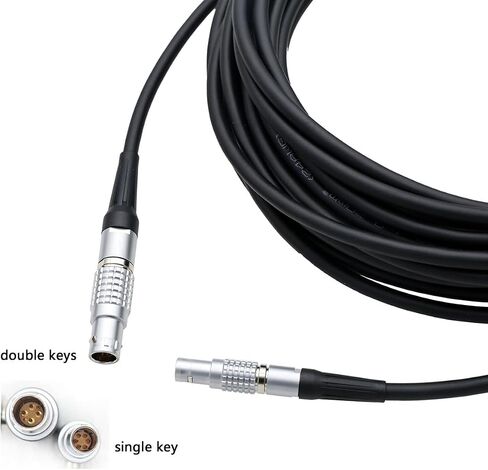 Cable for DJI RS2 RS3 RS4 Pro Gimbal Ronin Expansion Base Kit to Tethered Control Handle 4+2 6 pin to 6 pin 5M in Kuwait