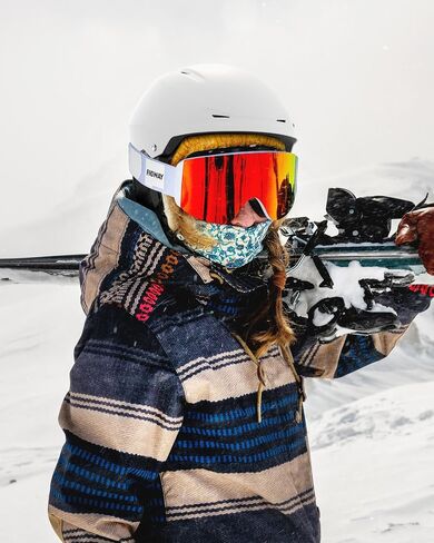 Findway Snowboard Helmet [Upgrade] Ski Helmet for Adults,[Goggle Friendly] Durable ABS Shell, Protective EPS Foam & Adjustable Fit, Snow Sport Helmet for Men, Women & Youth in Kuwait