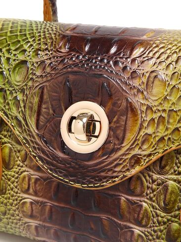 حقيبة يد للنساء حقيبة يد كبيرة محفظة لسيدة جلد التمساح نمط مقبض علوي حقيبة يد حقيبة حمل المحفظة in Kuwait