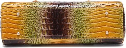 حقيبة يد للنساء حقيبة يد كبيرة محفظة لسيدة جلد التمساح نمط مقبض علوي حقيبة يد حقيبة حمل المحفظة in Kuwait