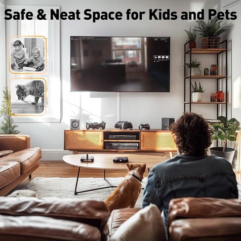 Delamu Cord Hider, 62.8in Cord Cover Wall, One-Cord Cable Hider, Wire Covers for Cords, Cable Cover Cable Raceway, Wall Cord Cable Concealer, Wire Hiders for TV on Wall, 4xL15.7 W0.59 H0.4in, White in Kuwait