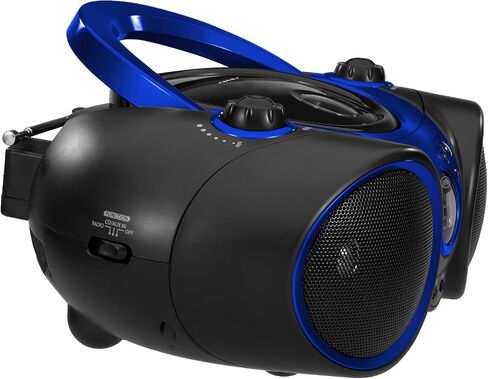 Jensen CD-490 Portable Sport Stereo CD Player with AM/FM Radio and Aux Line-in & Headphone Jack (Silver) in Saudi Arabia