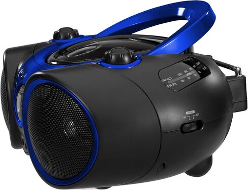 Jensen CD-490 Portable Sport Stereo CD Player with AM/FM Radio and Aux Line-in & Headphone Jack (Silver) in Saudi Arabia