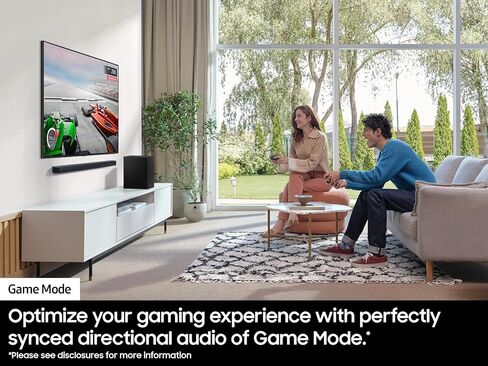 تلفزيون سامسونج QN65QN800CFXZA 65 بوصة Neo QLED 8K الذكي مع Dolby Atmos مع مكبر صوت HW-Q600C 3.1.2ch ومضخم صوت مع Dolby Atmos (2023) in Saudi Arabia