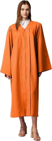 أرواب جوقة غير لامعة للجنسين من MyGradDay لزي تأكيد معمودية الكنيسة، ثوب التخرج، رداء القس والقضاة in Saudi Arabia