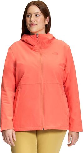 THE NORTH FACE Women's Shelbe Raschel Fleece Hooded Jacket (Standard and Plus Size), Black Currant Purple, Small in Saudi Arabia