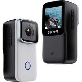 SJCAM C200Pro 4k30fps Action Camera 20 MP WiFi Waterproof Action Camera with Stabilization and AI Face Recognition, Super Night Vision and Active HDR Great for Outdoor Sports, Diving and Vlogging