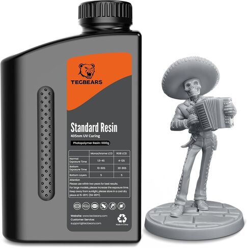TECBEARS 3D Resin Cleaner, 3D Printer Resin Detergent, Non-Toxic Reusable Resin Cleaner, Compatible with 3D Printer Resin, UV Resin, 2KG 2Pack, 4KG in Total in Saudi Arabia