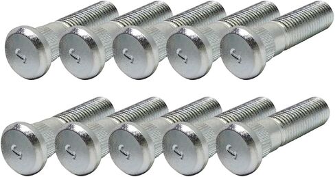 Mysttoo M12x1.5 Wheel Studs Lug Stud Bolt Compatible with 1998-2021 Hyundai Sonata Elantra Tucson Santa Fe Accent Genesis Azera Kia Forte Optima Sportage Soul 610-568 51752-07000 (5PCS) in Kuwait