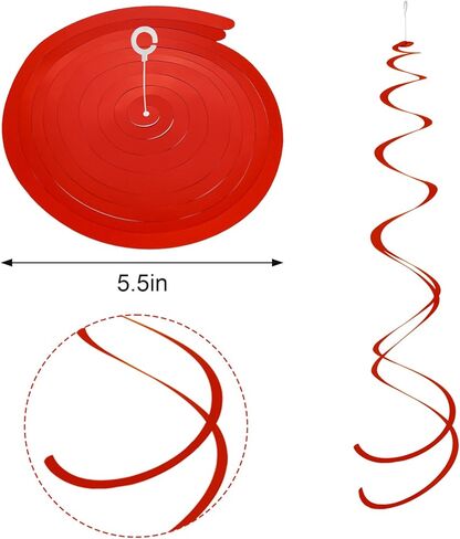 Gold Ceiling Swirl Foil Decorations Hanging Plastic Streamer Themed Swirl Party Decoration for Wedding Thanksgiving Day Graduation Celebration, Pack of 28 in Kuwait