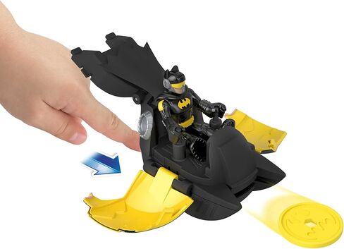Fisher-Price Imaginext DC Super Friends Batman Toy Head Shifters Batmobile & Figure Set for Preschool Pretend Play Kids Ages 3+ Years in Kuwait