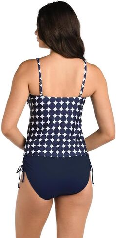 24th & Ocean Women's Over The Shoulder Tankini Swimsuit Top in Saudi Arabia
