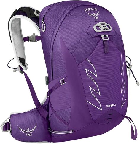 Osprey Tempest 20L Women's Hiking Backpack with Hipbelt, Stealth Black, WM/L in Saudi Arabia