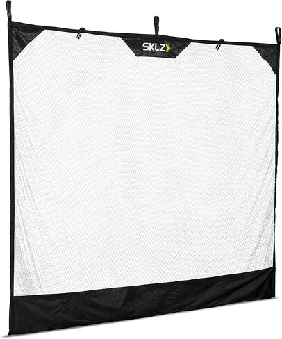 شبكة ضرب البيسبول والكرة اللينة المحمولة من SKLZ مع قبو، أسود، 7 × 7 أقدام in Kuwait