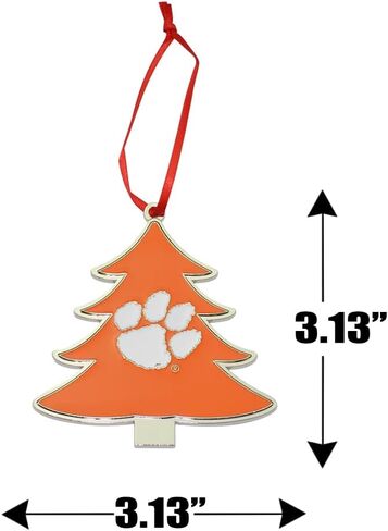 Indiana Hoosiers Tree Shaped Metal Christmas Ornament in Saudi Arabia