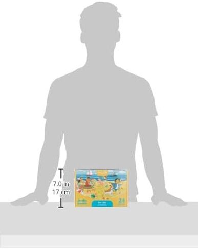 Upbounders Little Likes Kids - Splash Park Jumbo Puzzle, 48 Pieces, Beginner Jigsaw Floor Puzzle with Multicultural Family Children Preschoolers at Play, Age 4-8 in Saudi Arabia