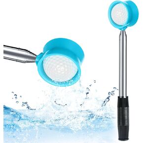 Nogcay Golf Ball Retriever for Water Telescopic, 9Ft/12Ft Stainless Steel Ball Retriever Tool Golf Ball Grabber