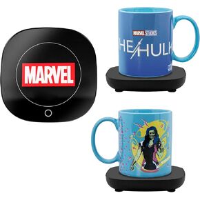 Uncanny Brands I Am Groot Mug Warmer with Mug – Keeps Your Favorite Beverage Warm - Auto Shut On/Off